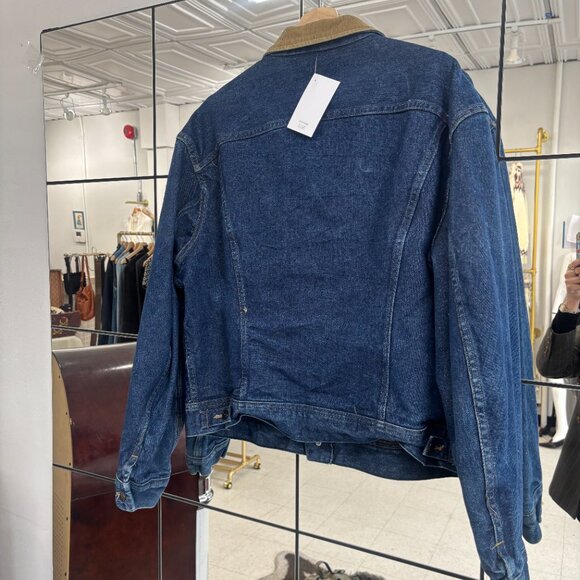 1970s Union Made (USA) Storm rider Lee Lined Denim Jacket - Picture 4 of 6